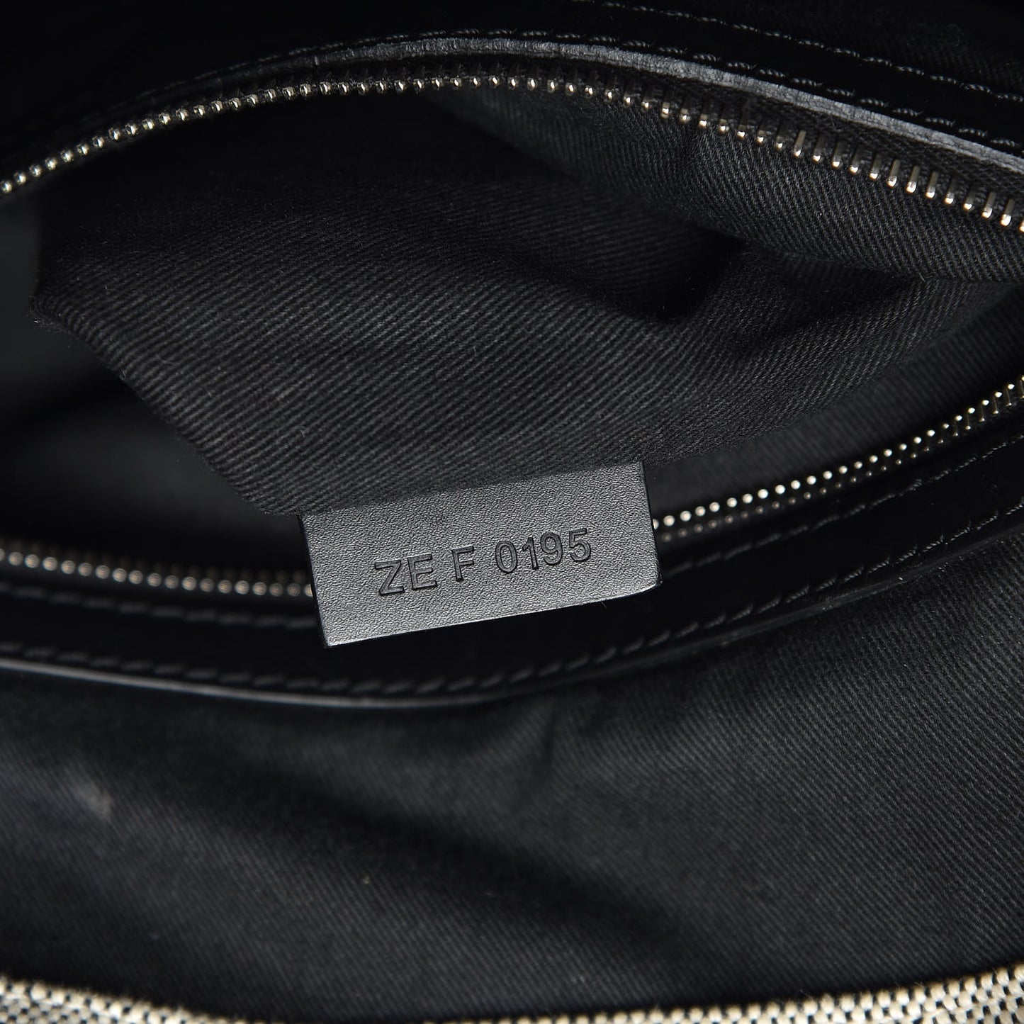 Canvas Calfskin Rider Backpack Black