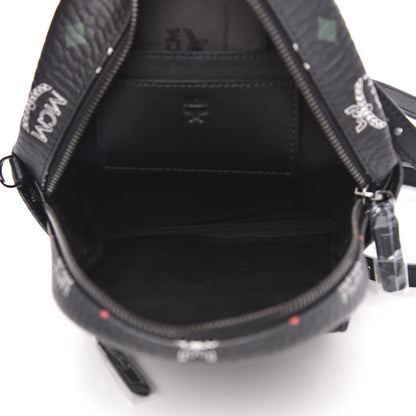 MCM Visetos Spektrum X-Mini Backpack Black 4 of 7