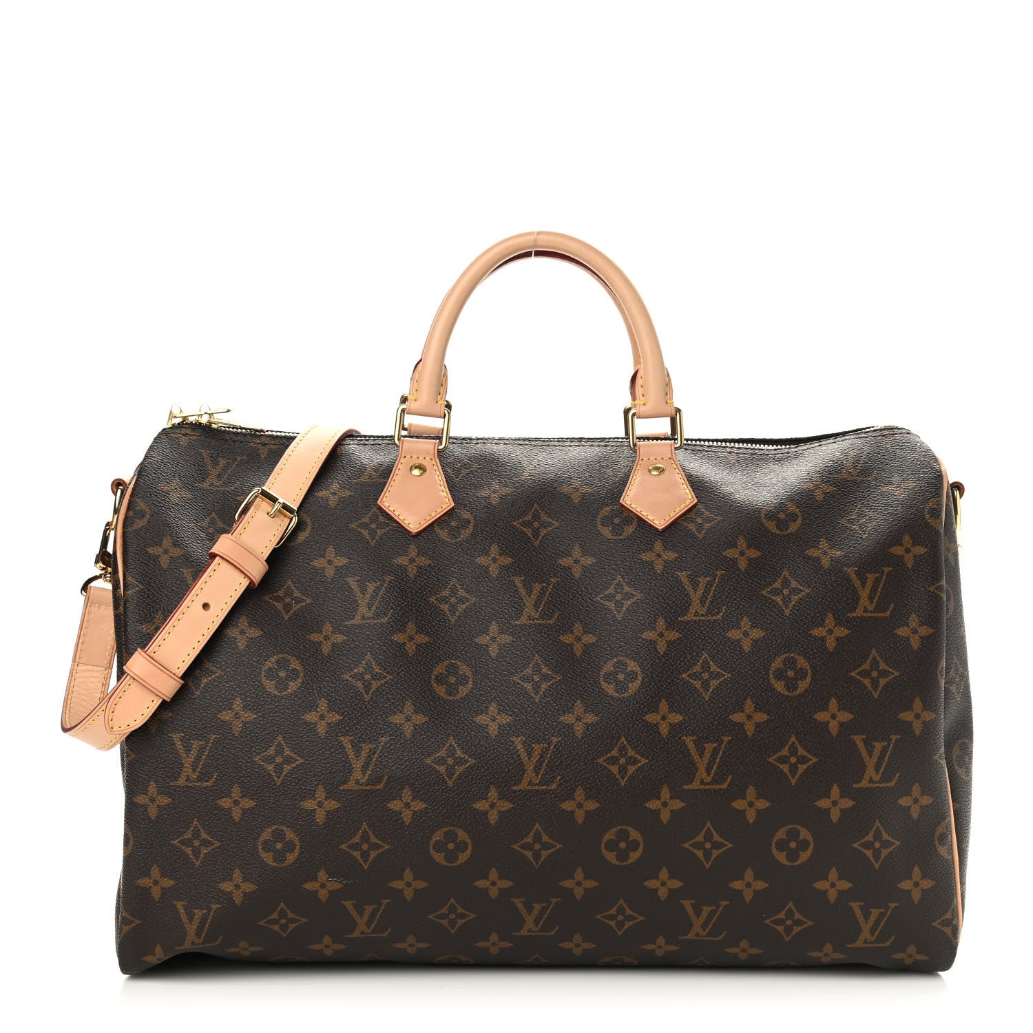 Louis Vuitton Monogram Speedy Bandouliere 40 1 of 12