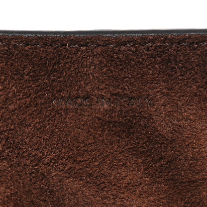 Celine Supple Shiny Lambskin Little Halfmoon Soft Triomphe Brick 11 of 22