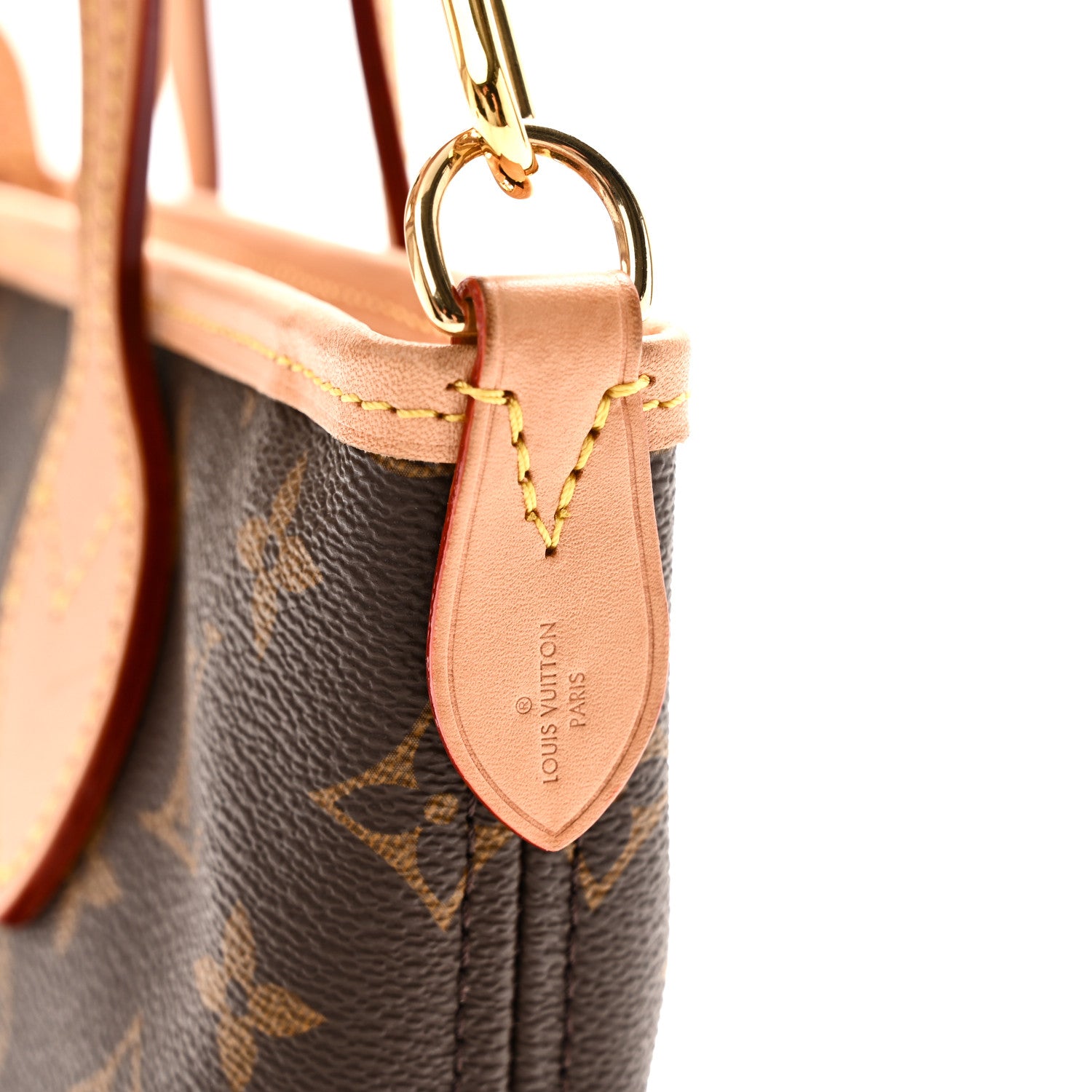 Louis Vuitton Monogram Neverfull BB Beige 8 of 12
