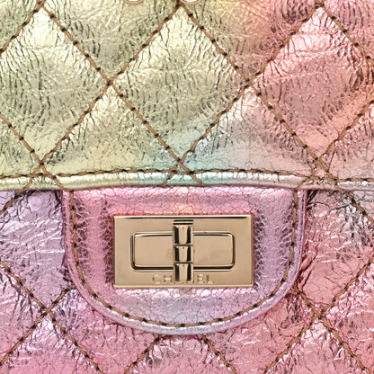 Chanel Metallic Goatskin Quilted Mini 2.55 Reissue Flap Multicolor 9 of 11