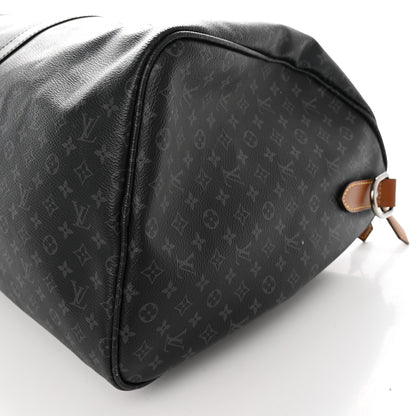 Louis Vuitton Monogram Eclipse Patchwork Keepall Bandouliere 50 8 of 12