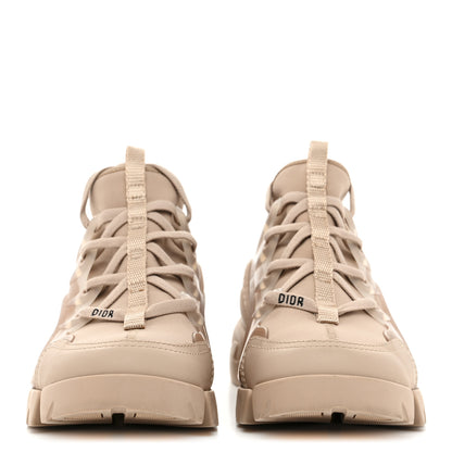 Christian Dior Neoprene Rubber Womens D-Connect Sneakers 36 Nude 2 of 9