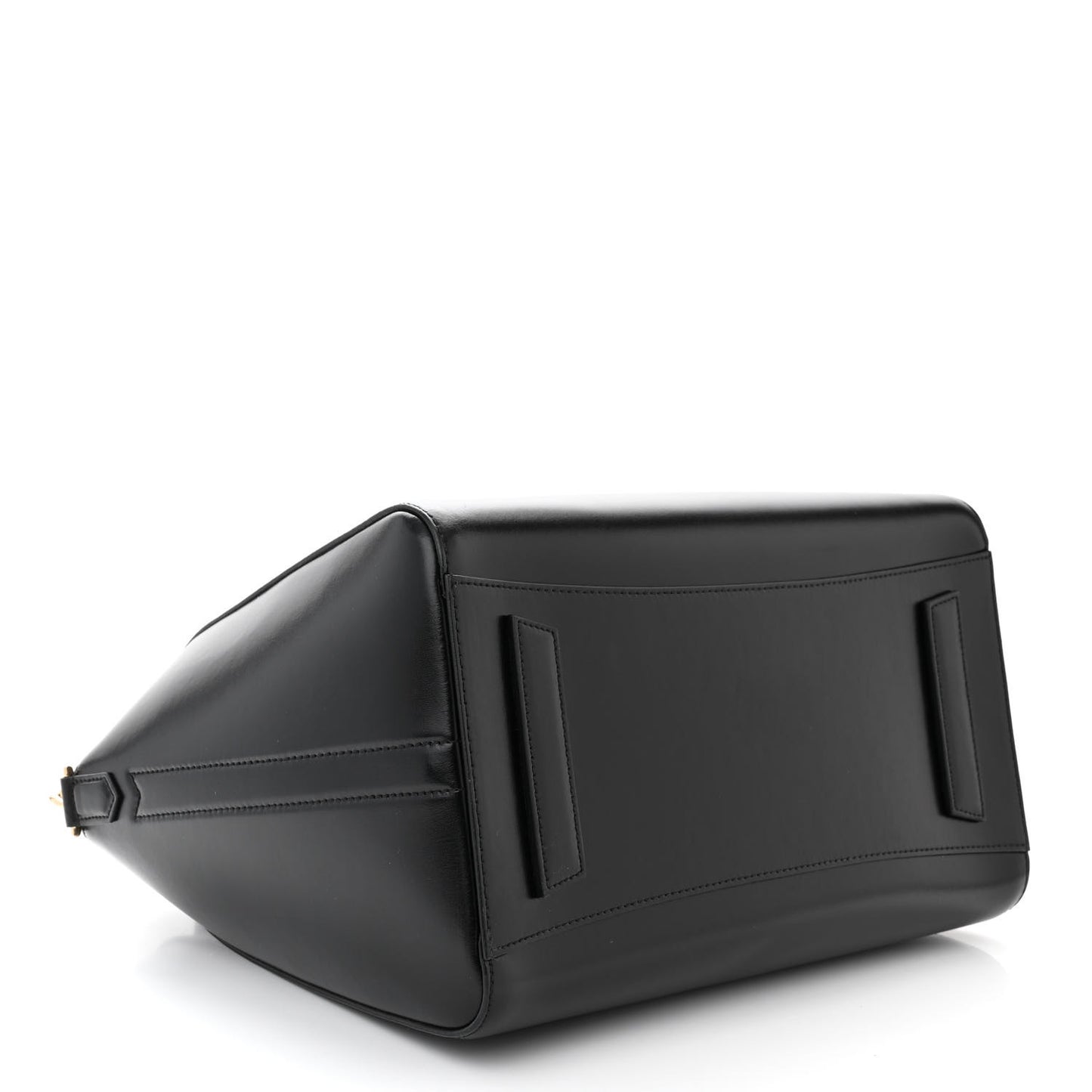 Shiny Lord Calfskin Medium Antigona Black