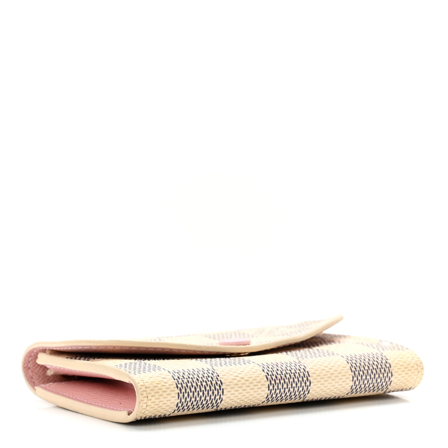 Louis Vuitton Damier Azur Rosalie Coin Purse Rose Ballerine 4 of 8