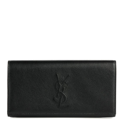 Saint Laurent Chevre Belle De Jour Flap Wallet Black 1 of 7