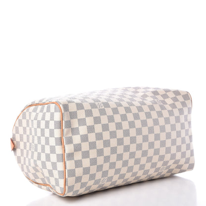 Louis Vuitton Damier Azur Speedy 35 4 of 9