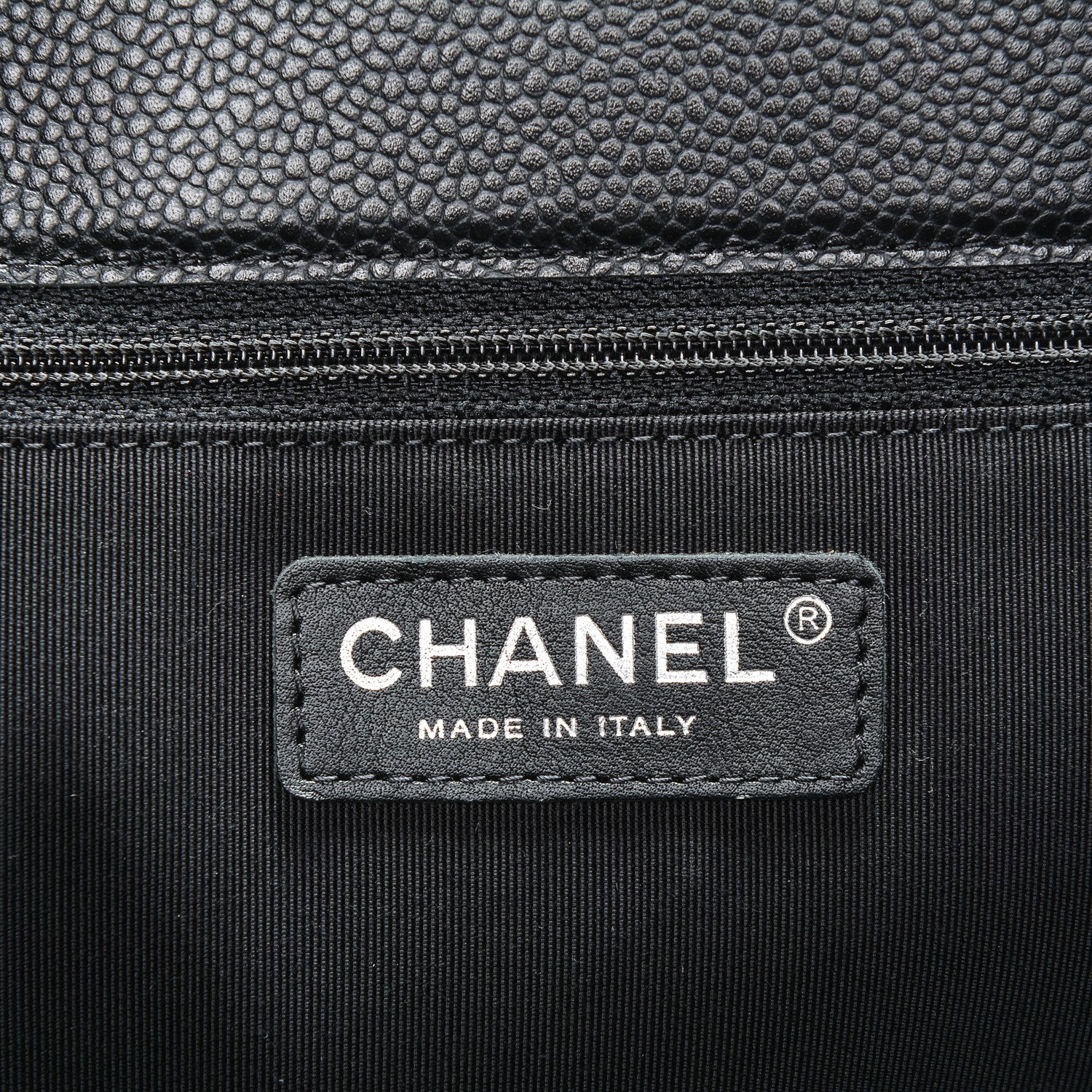 Chanel Caviar Quilted Flap Tote Black 6 of 7