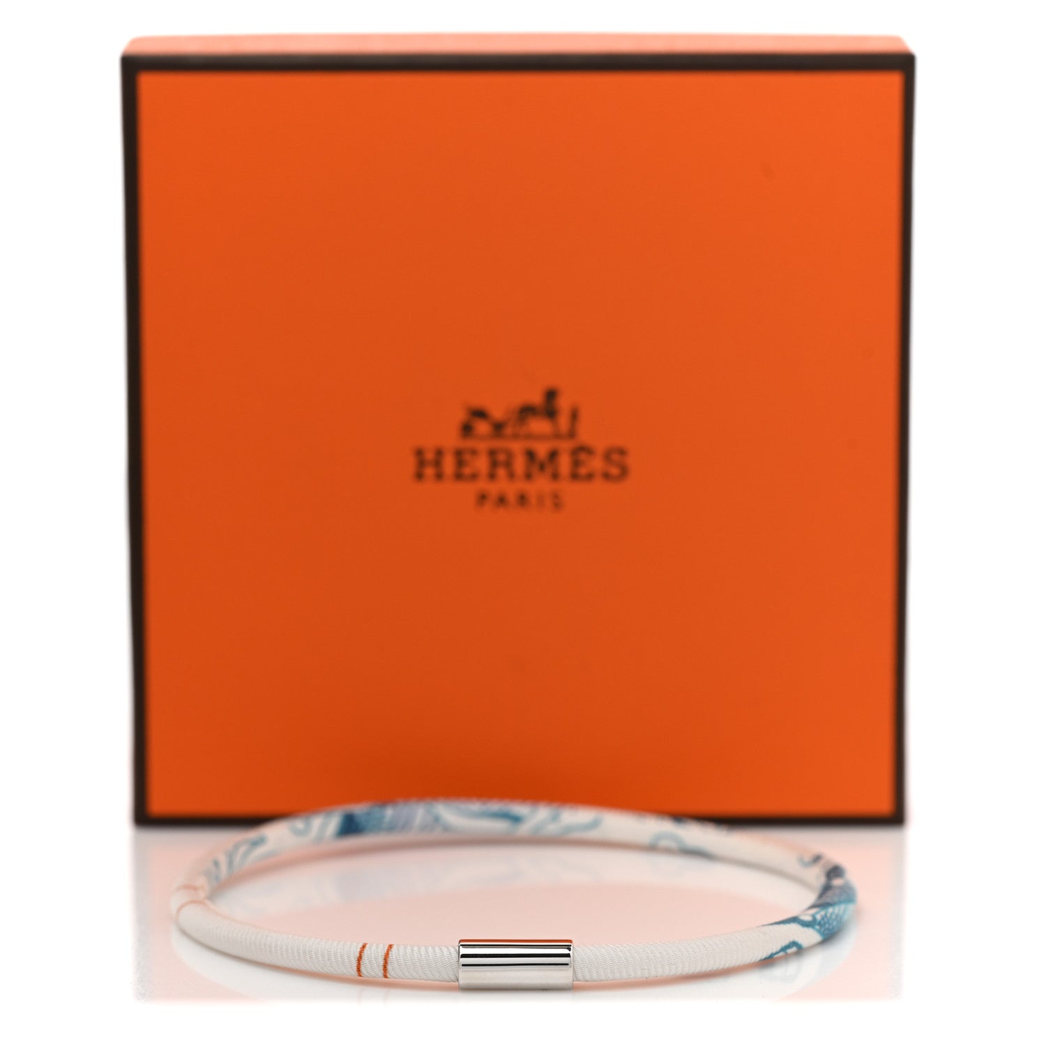 Hermes Silk Single Ring Bracelet 5 of 5