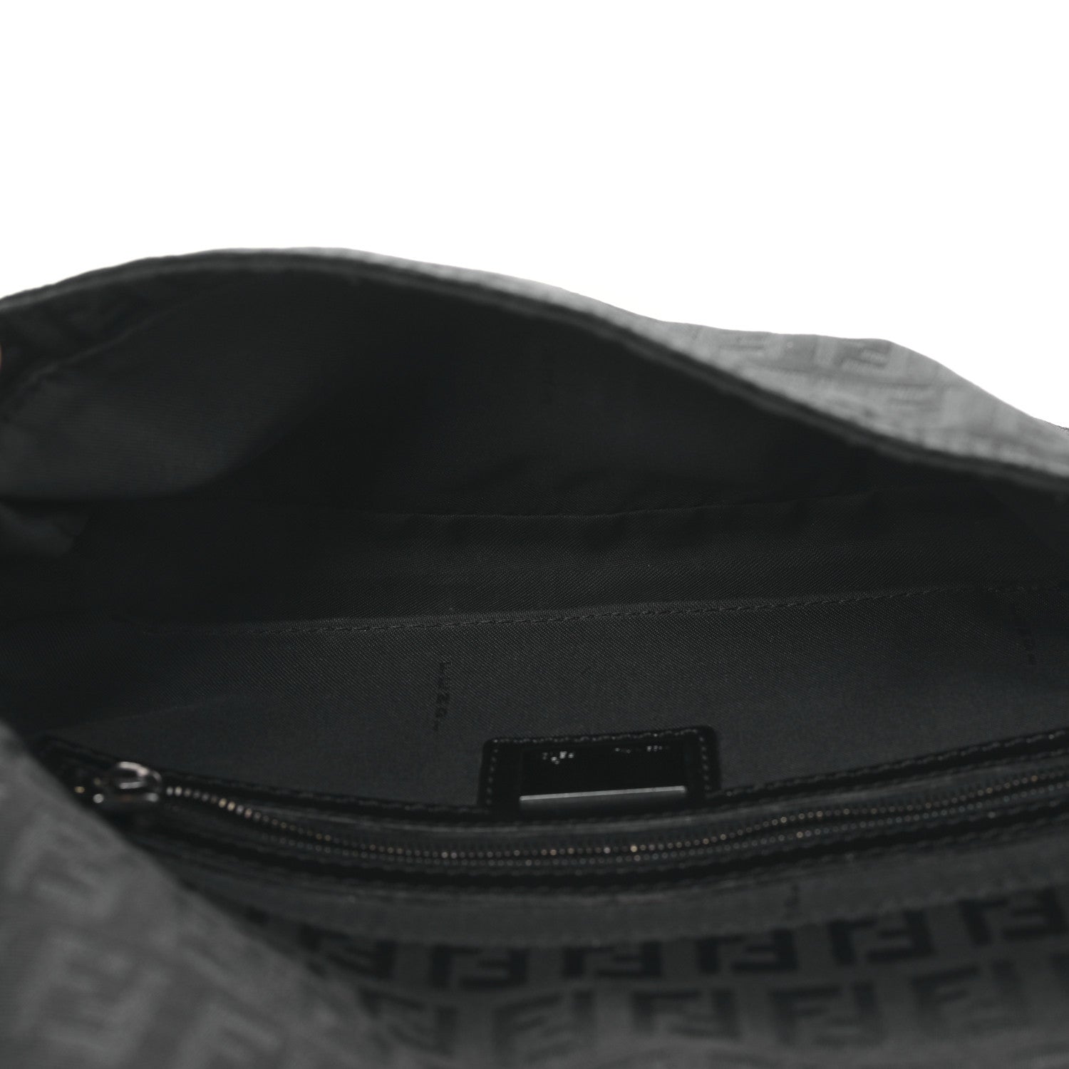 Fendi Zucchino Baguette Black 5 of 9