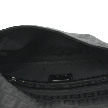Fendi Zucchino Baguette Black 5 of 9
