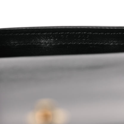 Saint Laurent Crocodile Embossed Monogram Phone Holder Crossbody Black 7 of 10