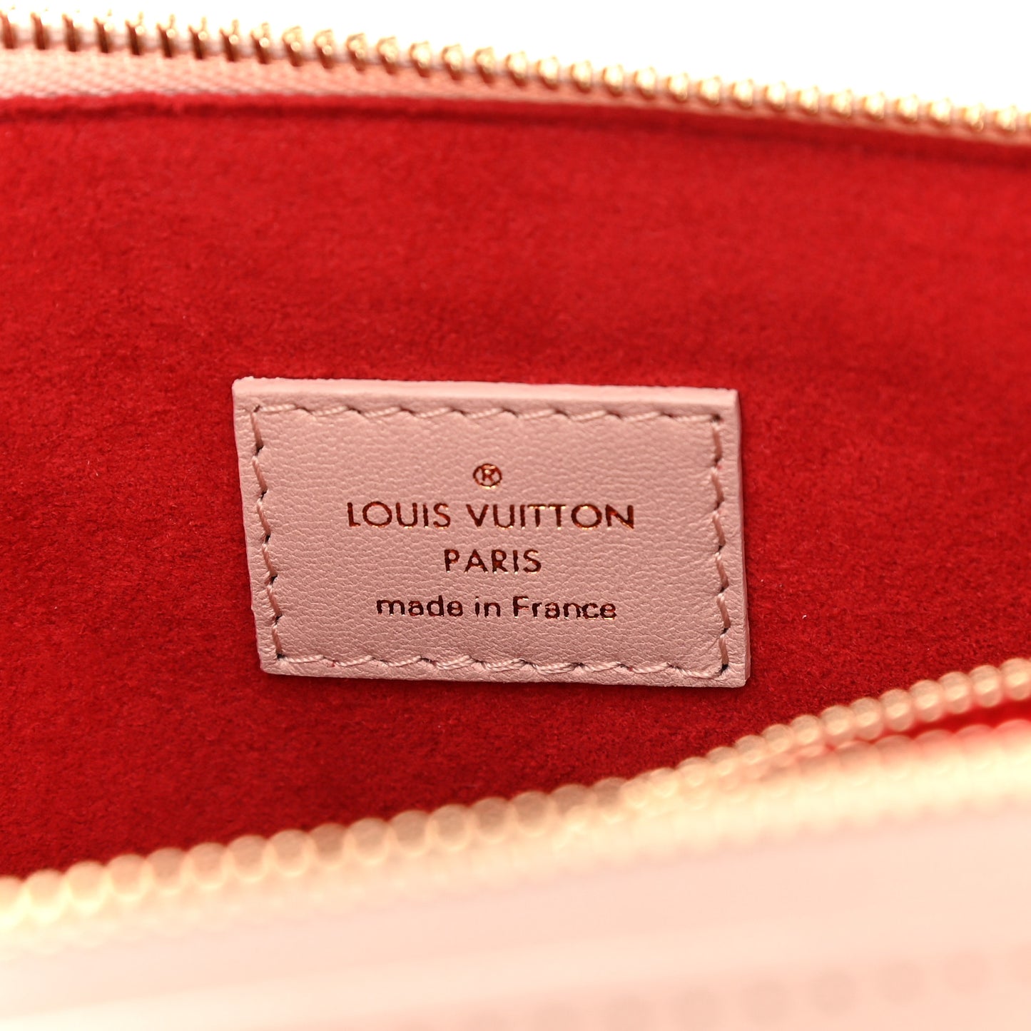 Lambskin Embossed Monogram Fall In Love Coussin PM Dragée Light Pink