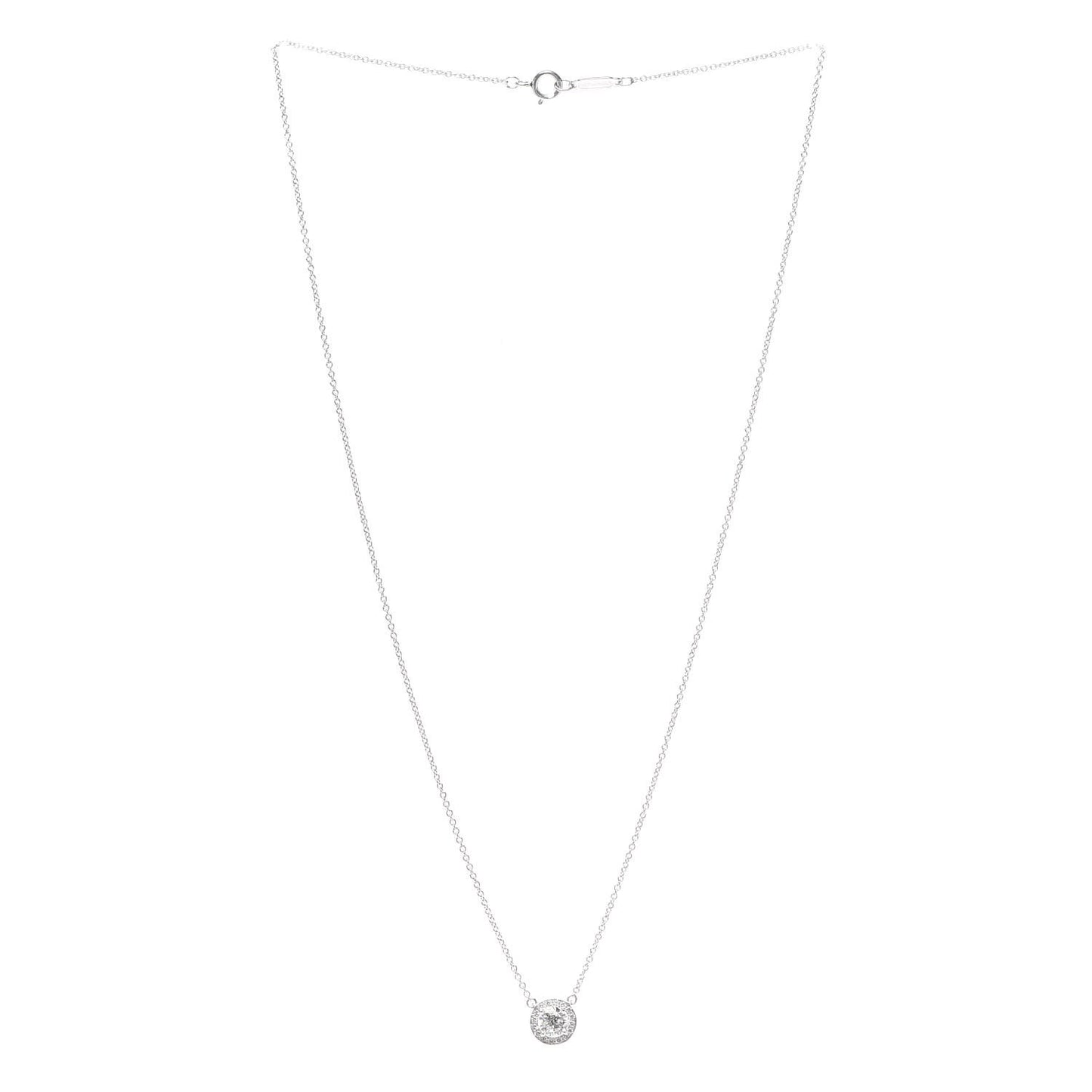 Platinum Diamond .43ct Soleste Pendant Necklace