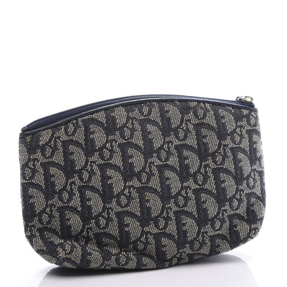 Christian Dior Monogram Cosmetic Case Blue 2 of 8