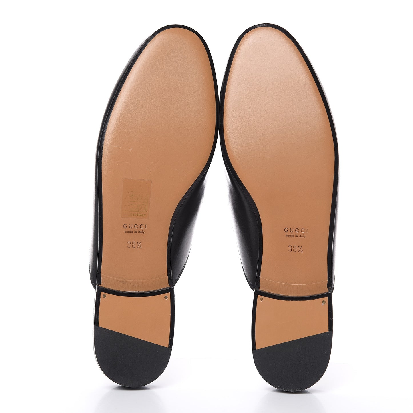 Calfskin Womens Princetown Slippers 38.5 Black