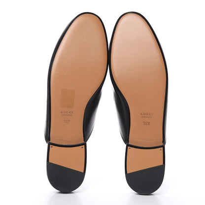 Gucci Calfskin Womens Princetown Slippers 38.5 Black 5 of 9