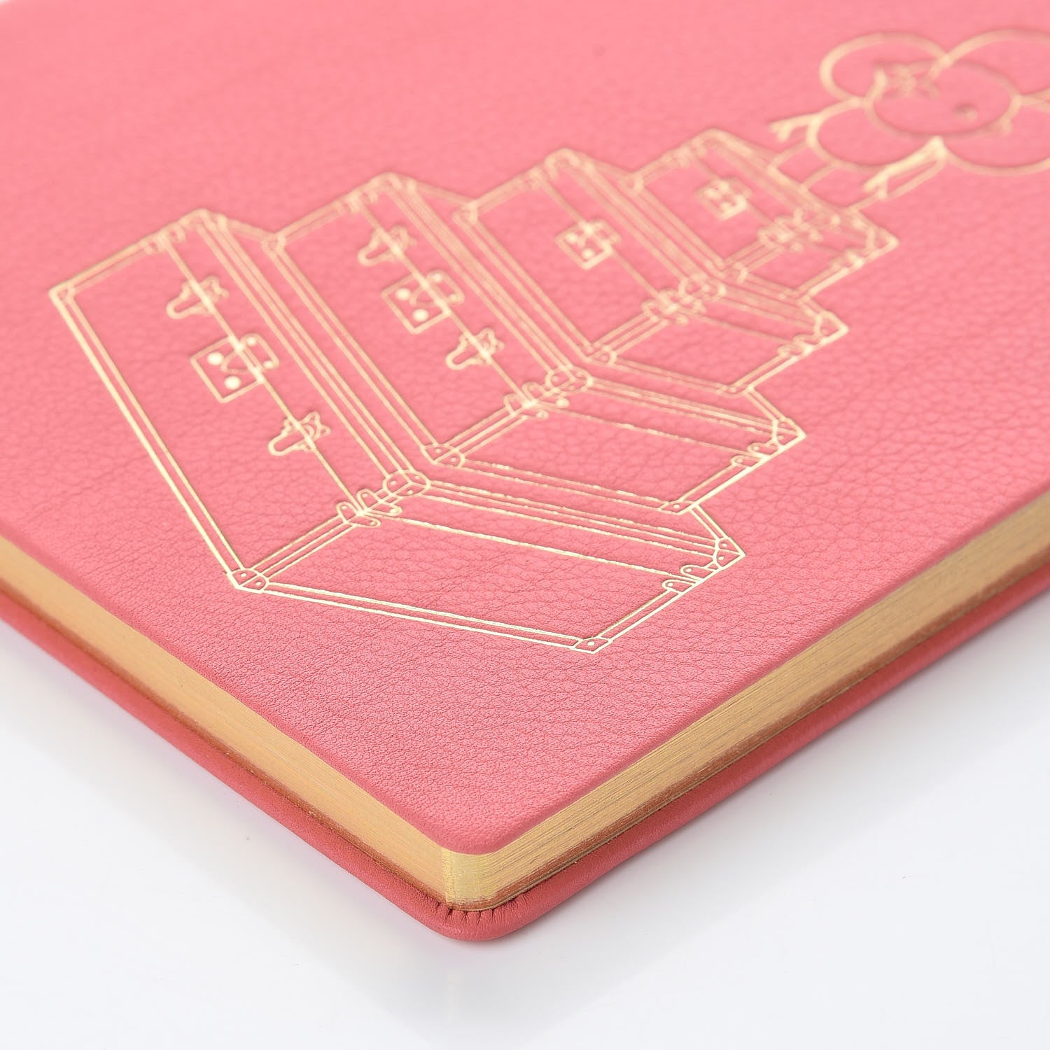 Louis Vuitton Taurillon Vivienne Notebook Corail 7 of 9