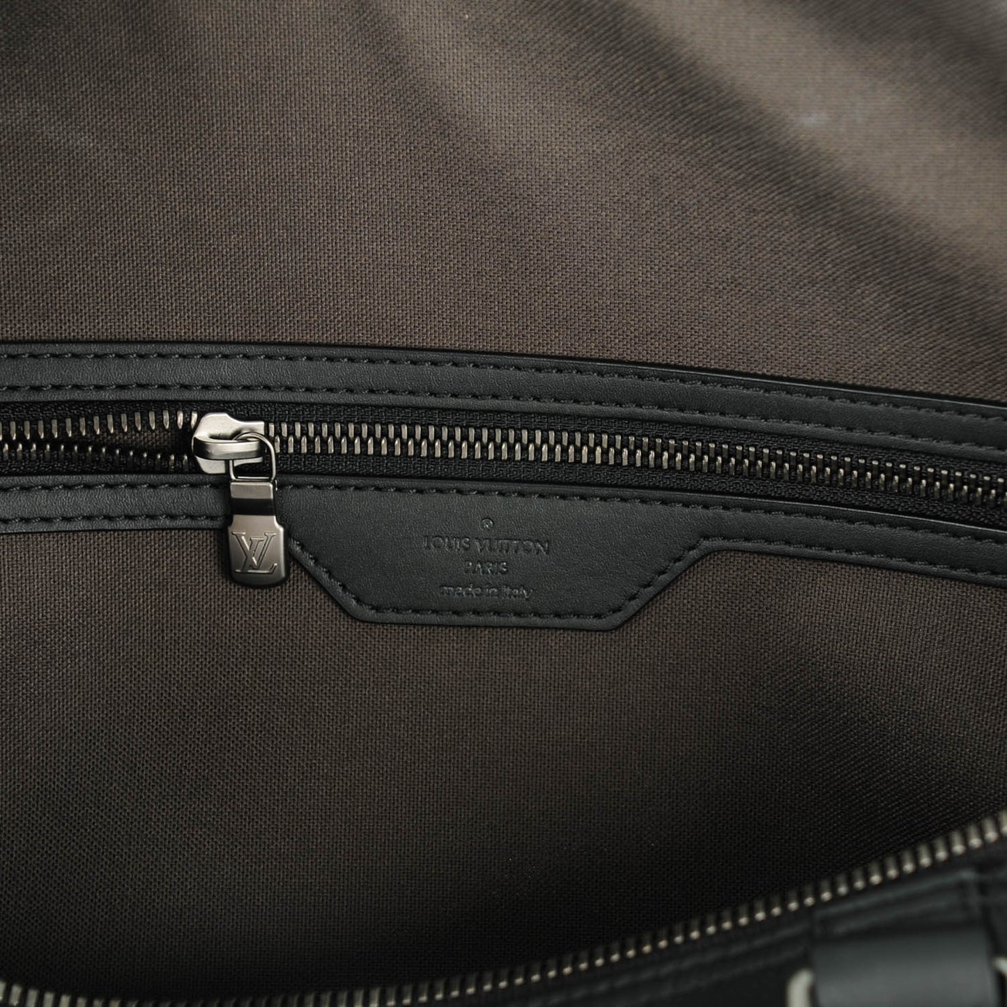 Damier Infini Keepall Bandouliere 45 Onyx