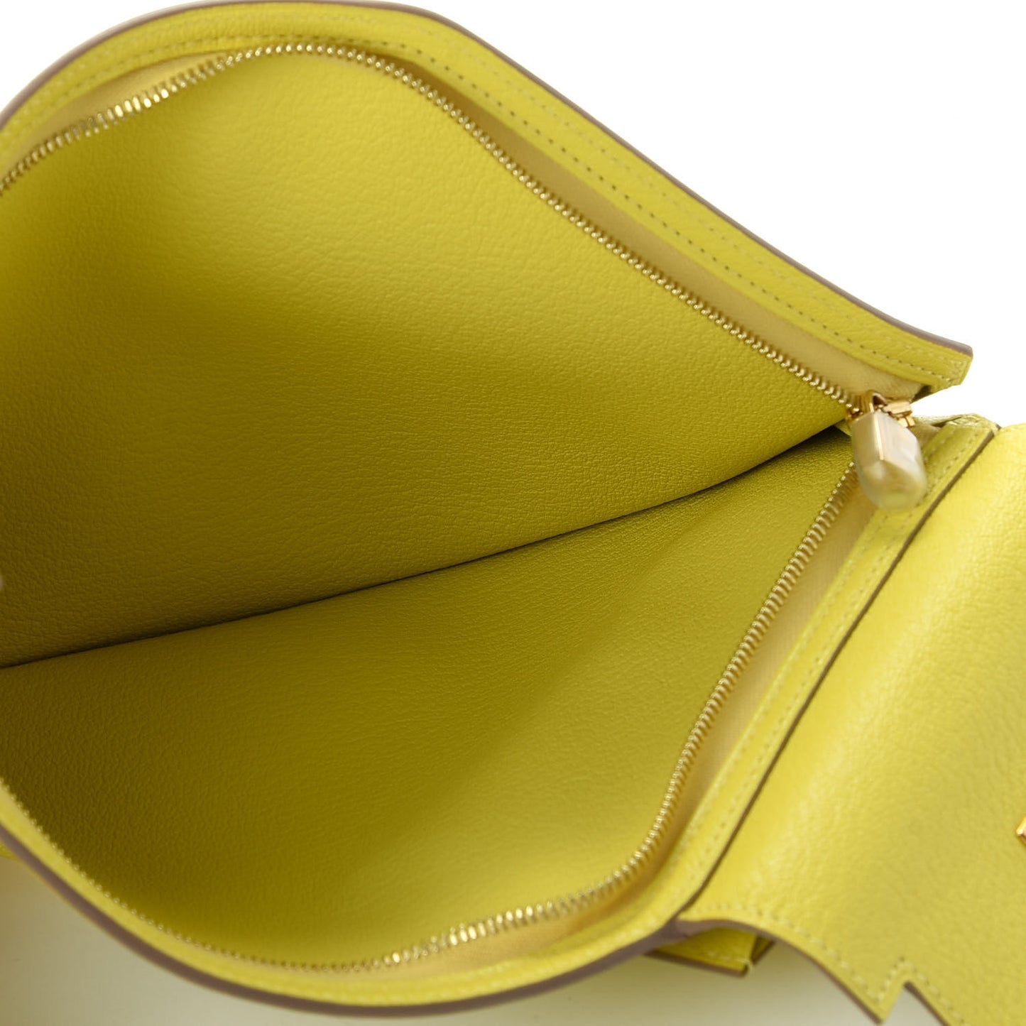 Chevre Mysore Kelly Pocket To Go Pouch Lime