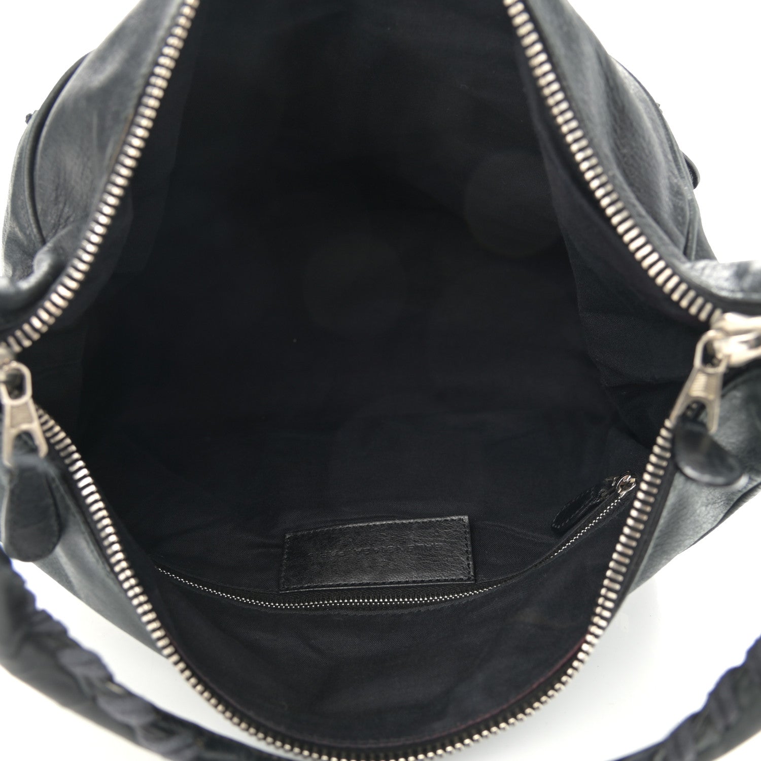 Balenciaga Agneau Giant Brogues Hardware Club Hobo Black 5 of 15