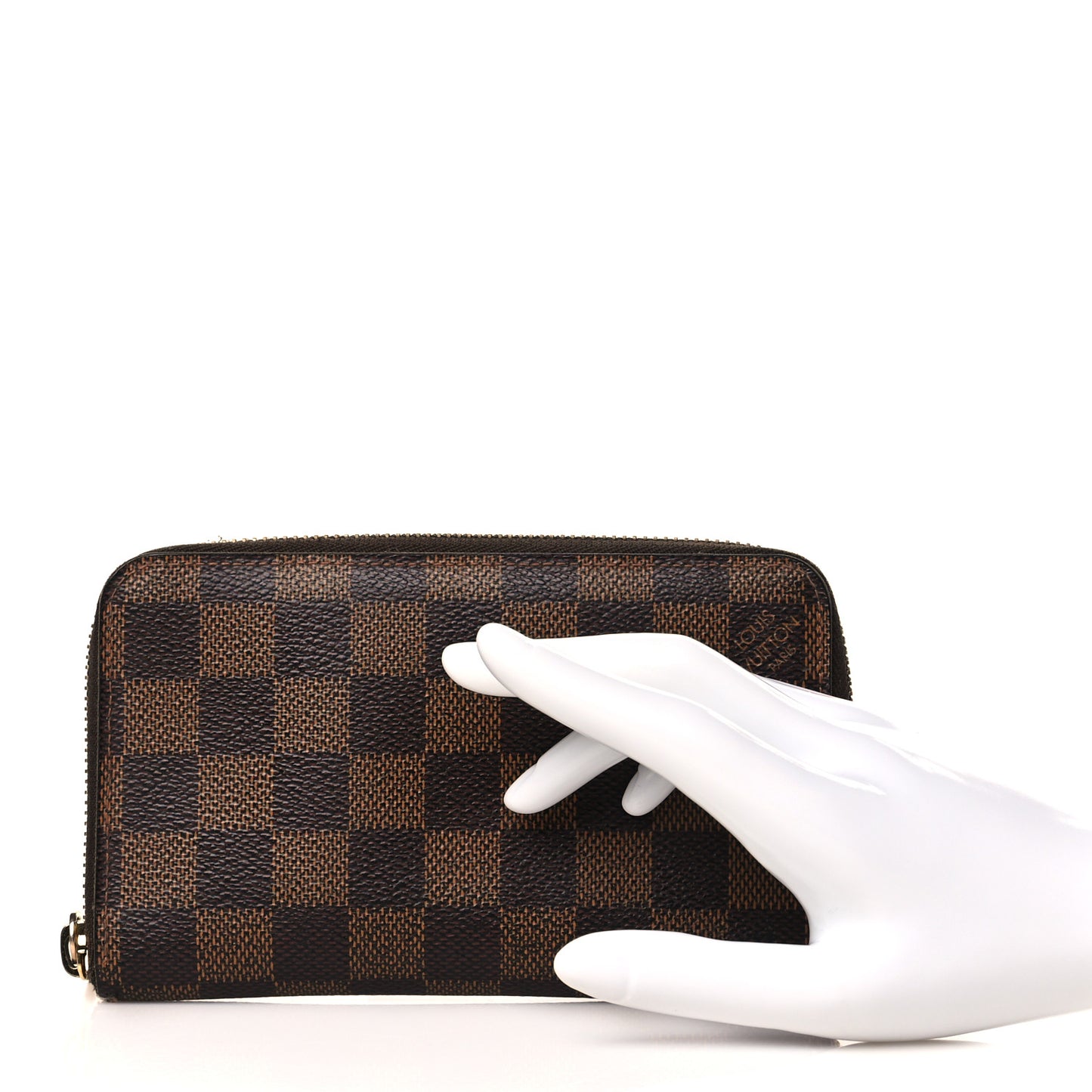 Damier Ebene Zippy Compact Wallet