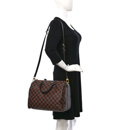 Louis Vuitton Damier Ebene Speedy Bandouliere 30 2 of 8