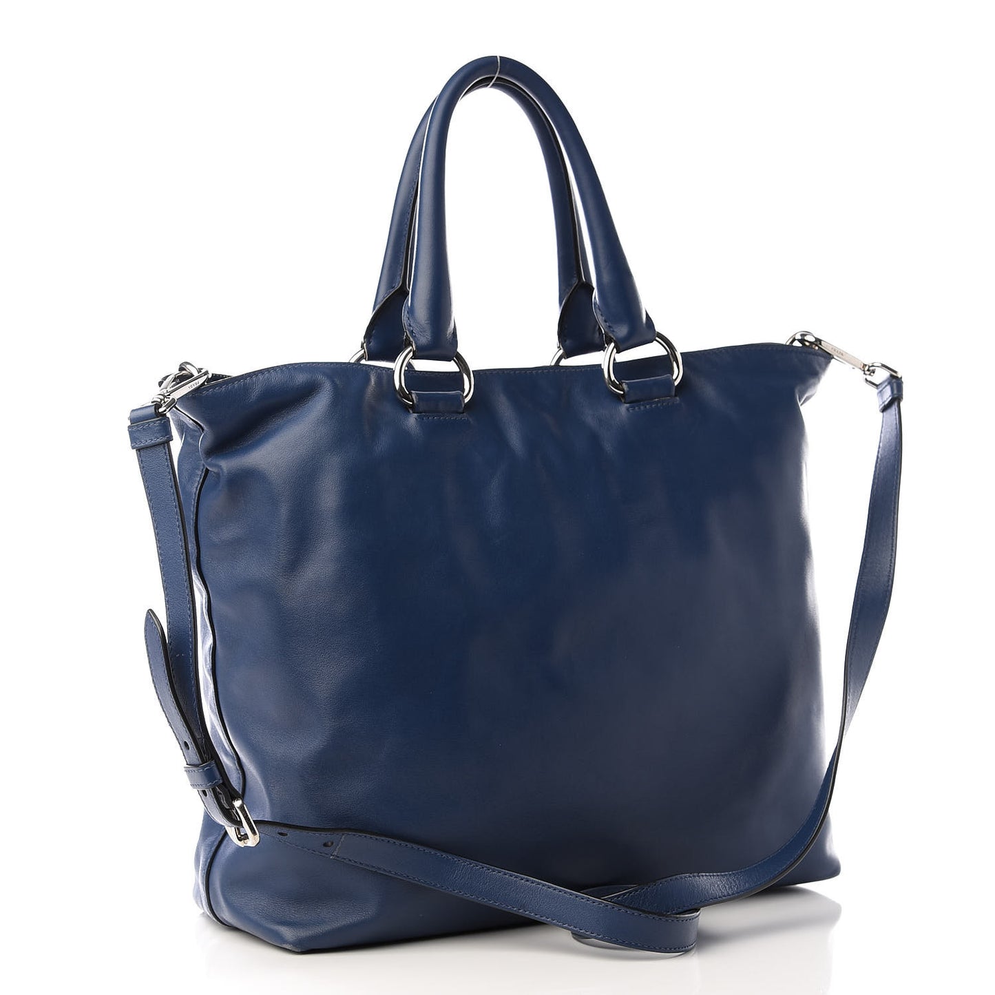 Soft Calfskin Tote Bluette