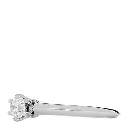 Tiffany Platinum Diamond .26ct Solitaire Engagement Ring 47 4.25 3 of 7