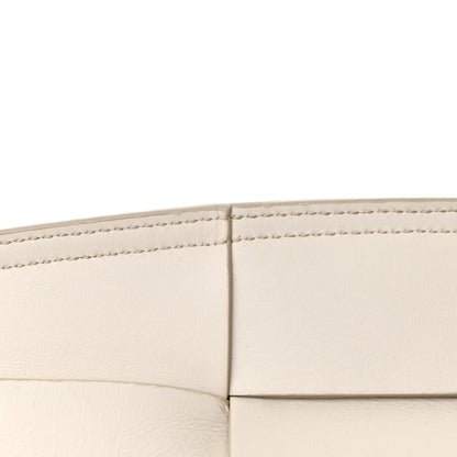 Bottega Veneta Calfskin Maxi Intrecciato Medium Arco White 17 of 17