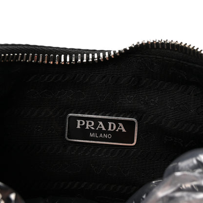 Prada Nylon Re-Edition 2005 Shoulder Bag Black 7 of 10