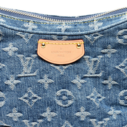 Louis Vuitton Monogram Denim Croissant MM Blue 7 of 10
