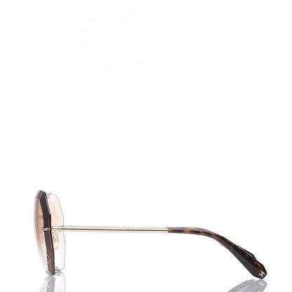 Chanel Butterfly Spring Sunglasses 4221 Gold 3 of 7