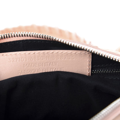 Balenciaga Matte Goatskin Rubber Covered Classic Hardware Mini Twiggy Rose Poudre 10 of 11