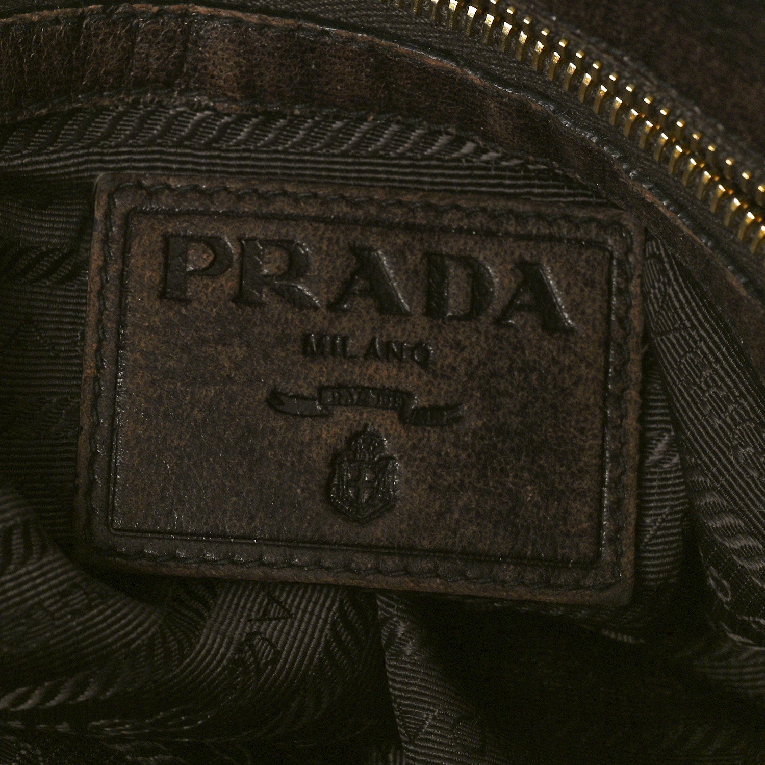 Prada Cervo Antik Shoulder Bag Caffe Sfumato 6 of 16