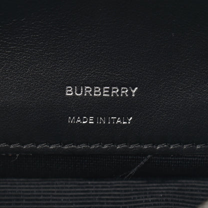 Burberry Coated Canvas Horseferry Print Micro Camera Bag Black 7 of 11