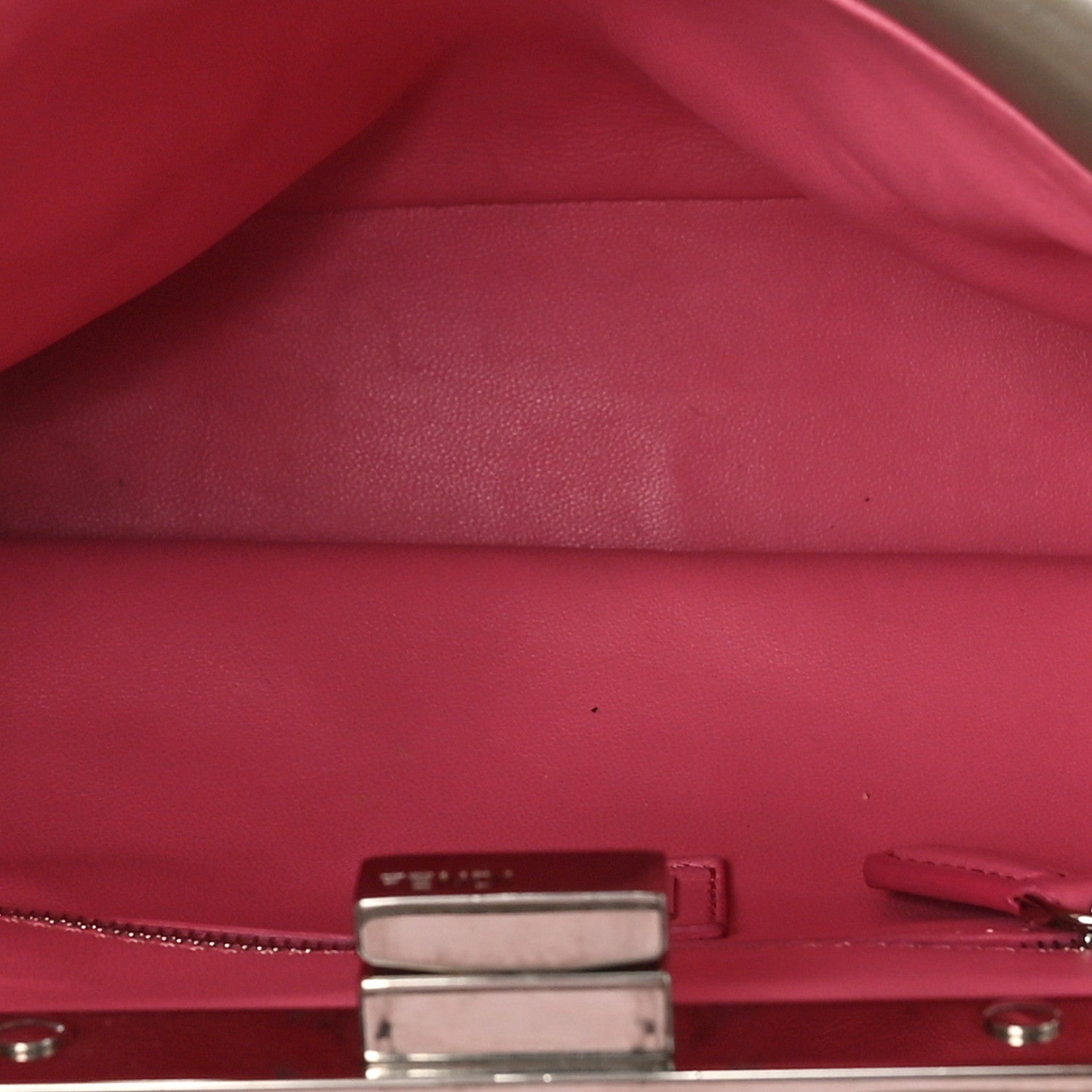 Fendi Nappa Crystal Beaded Ombre Mini Peekaboo Iconic Satchel Pink Beige 5 of 9