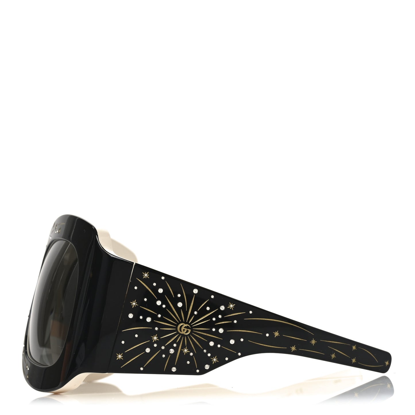 Oversize Hollywood Forever Sunglasses GG1093S Black
