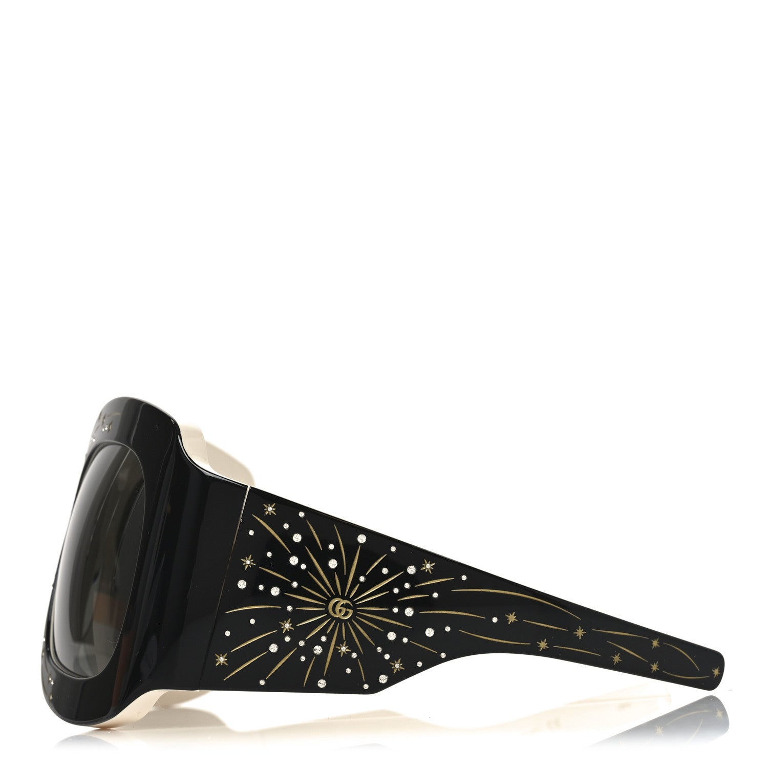 Gucci Oversize Hollywood Forever Sunglasses GG1093S Black 3 of 6