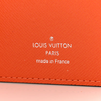 Louis Vuitton Taigarama Brazza Wallet NM Orange 6 of 11