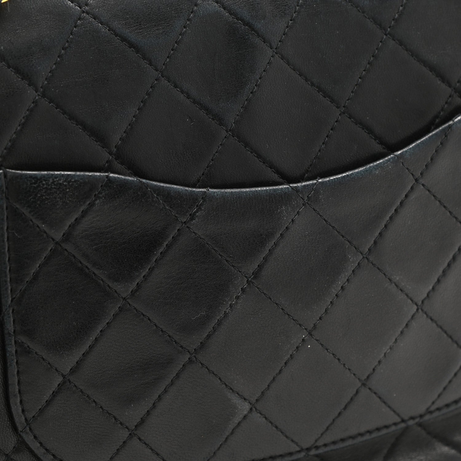 Chanel Lambskin Quilted Small Double Flap Black 9 of 10
