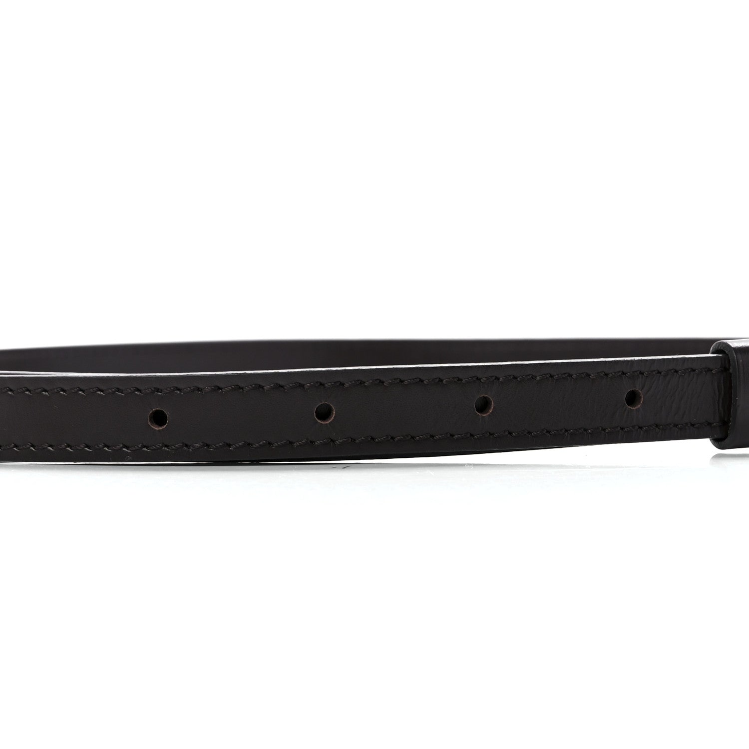Louis Vuitton Calfskin 16mm Adjustable Shoulder Strap Brown 3 of 4