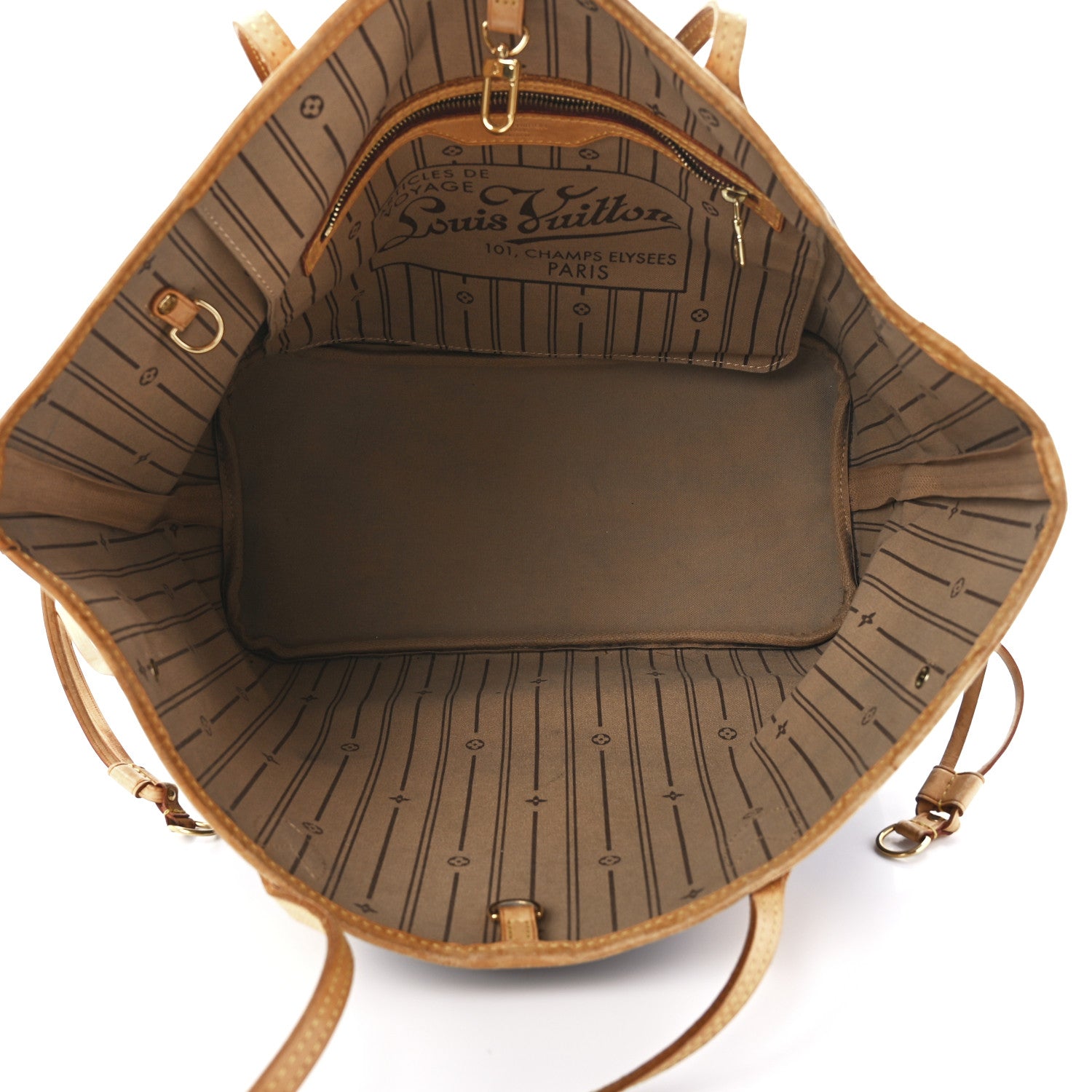 Louis Vuitton Monogram Neverfull MM 5 of 12