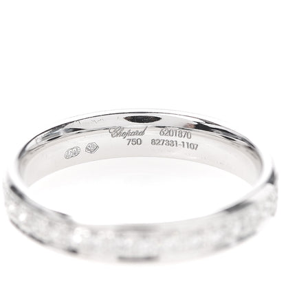 Chopard 18K White Gold Diamond .51ct 3.5mm Wedding Band Ring 50 5.25 4 of 6