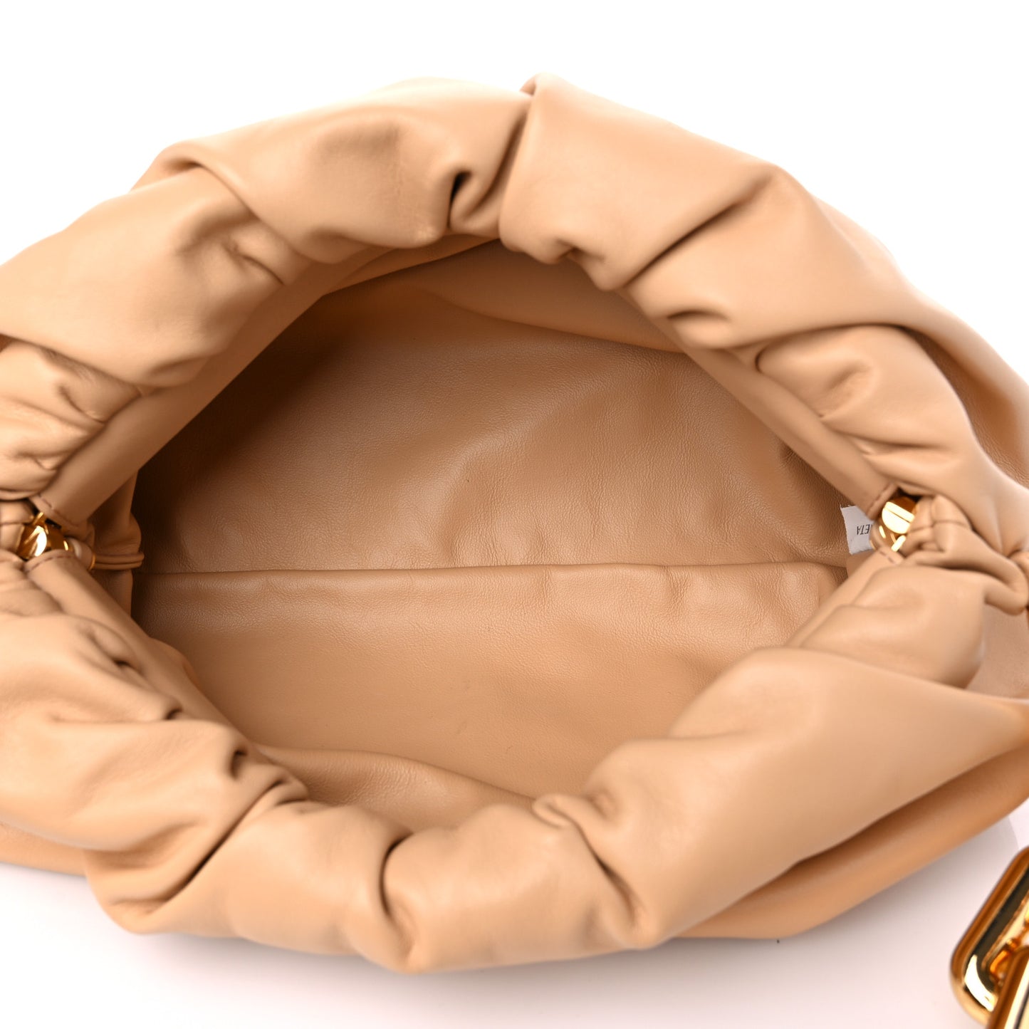 Calfskin The Pouch Chain Almond