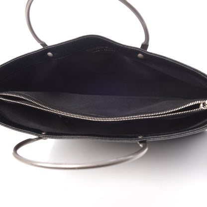 Chanel Caviar Metal Handle Tote Black 5 of 13