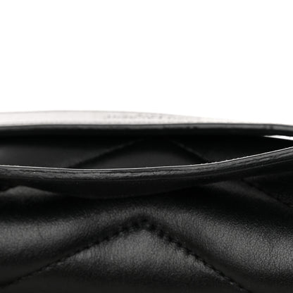 Saint Laurent Calfskin Y Quilted Monogram Medium Loulou Satchel Black 17 of 17