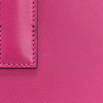 Hermes Swift Jige Elan 29 Clutch Rose Pourpre 9 of 10