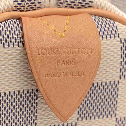 Louis Vuitton Damier Azur Speedy 30 6 of 12